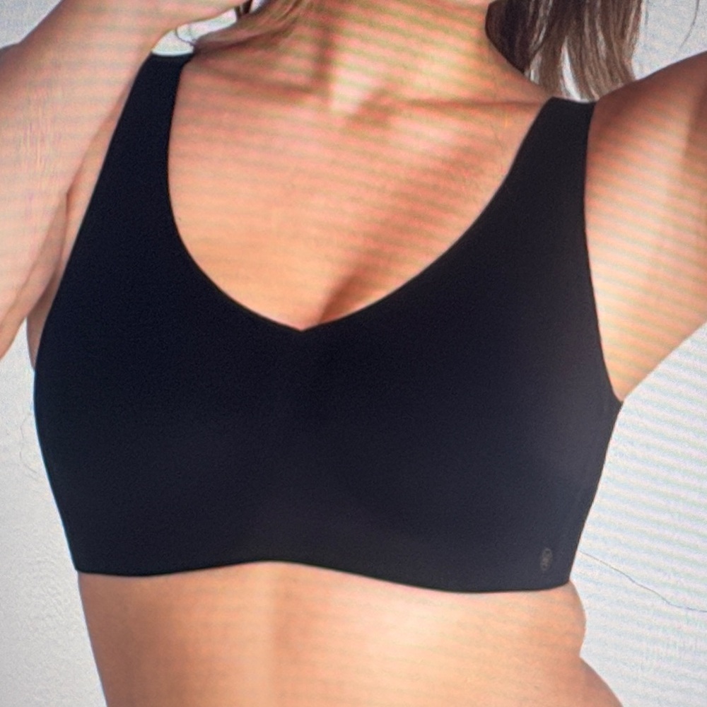 Honeylove V Neck Black Smooth Support Bra, 3X, Never Worn